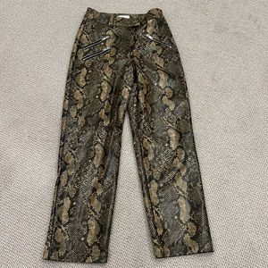 🐍Top shop snake pants 🐍